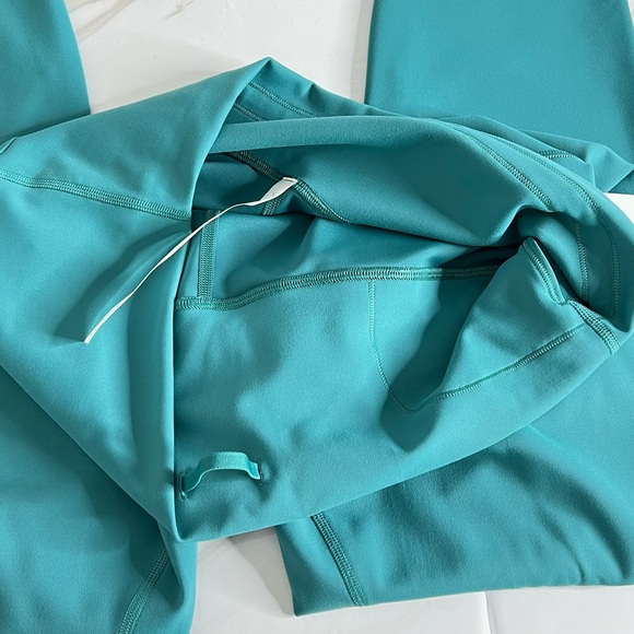 Lululemon Wunder Train High-Rise Tight Leggings 28" Inseam Teal Lagoon Soft - Picture 8 of 13